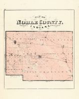County Map, Noble County 1874